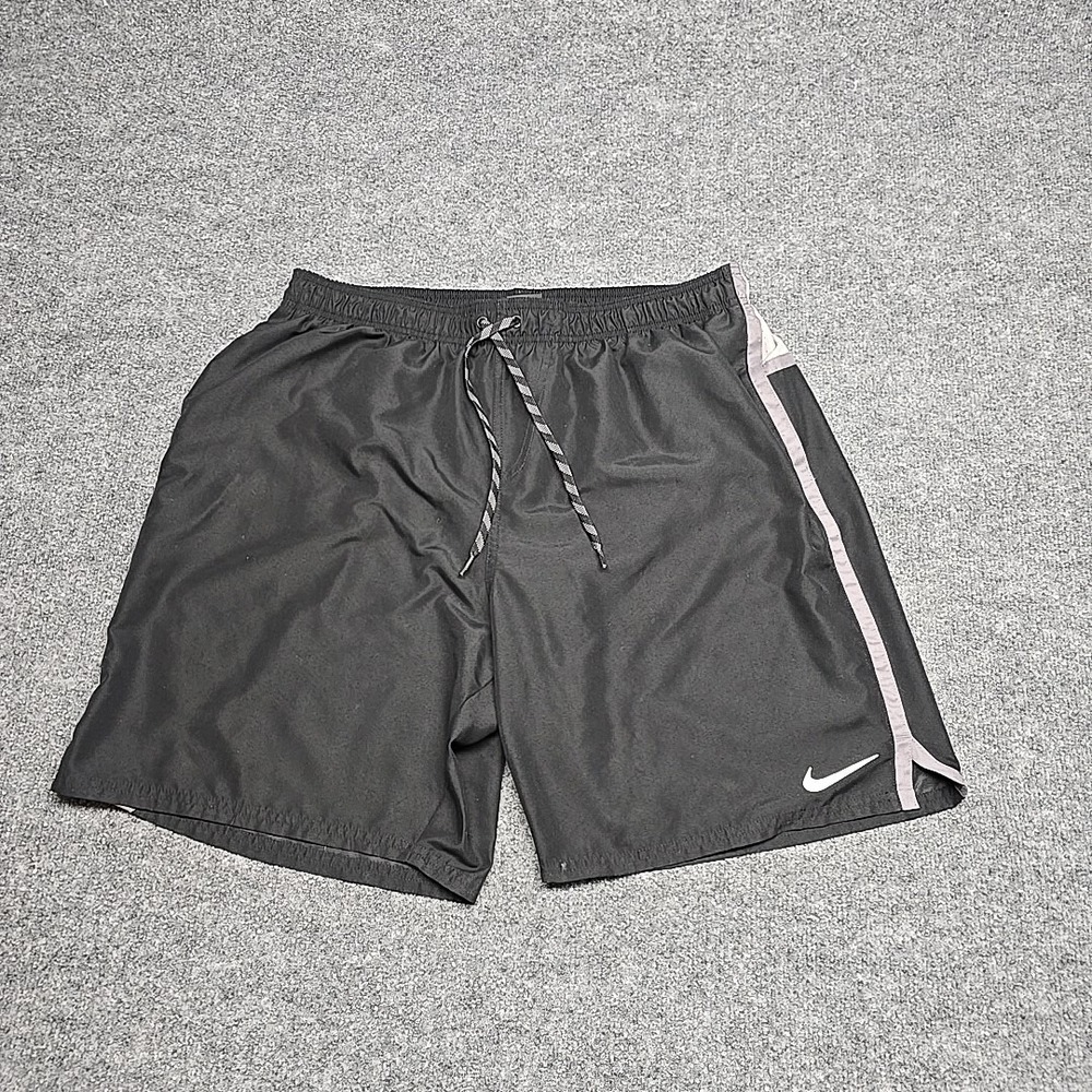 Nike Shorts Mens XXL Athletic Black 2019 Ployester Drawstring Stretch Pull On